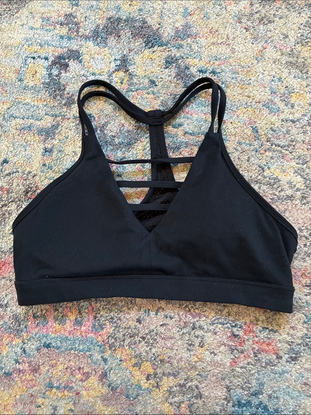 Zyia Active - Black Strappy Sports Bra